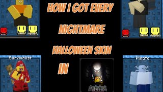 how I got every Halloween skin | doomspire defense