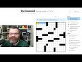 Learning Crossword Week 15 | NYT Crossword Monday Aug 12th, 2024