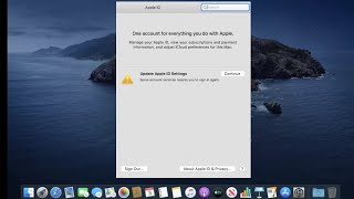 Mac keeps Saying Update Apple ID Settings and Verification Failed in macOS Catalina - Fixed