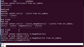string functions in sqlite