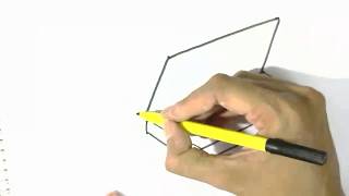 How to draw Pencil box- in easy steps for children. beginners