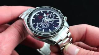 Omega Speedmaster Five Counter Chronograph 2008 Olympic Timeless Edition Luxury Watch Review