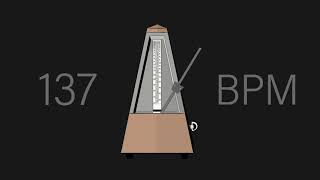 137 BPM Metronome