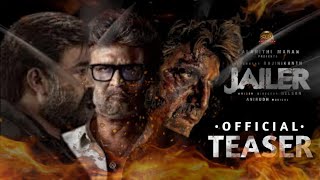 Jailer - Official teaser | Rajnikanth | Sunpictures | Shivaraj kumar | Mohanlal | Nelson | Anirudh