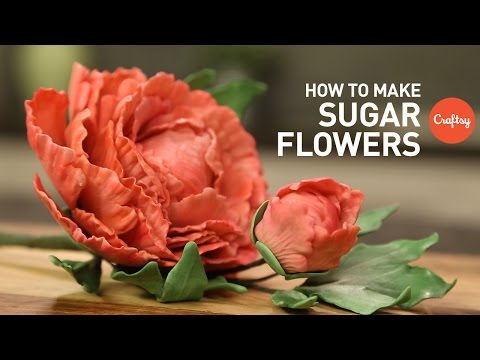 How to Make Sugar Flowers for Cakes | Gumpaste Cake Decorating Tutorial How to Make Sugar Flowers for Cakes | Gumpaste Cake Decorating Tutorial