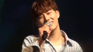 171119 김성규 KIM SUNG KYU MINI LIVE \u0026 FAN MEETING in Taipei - Ending Ment