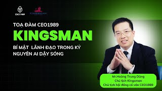 Lãnh đạo trong kỷ nguyên AI dậy sóng - Chủ tịch hội đồng cố vấn CEO1989 - TS. Hoàng Trung Dũng