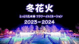 #35 冬花火 とっとり花回廊 フラワーイルミネーション 2023～2024