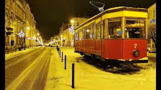 Tarnów by Night - winter 4K