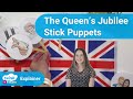 The Queen’s Jubilee Stick Puppets