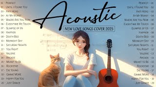 New English Love Songs 2025 🌼 Best Acoustic Songs with Lyrics 🌼 Soulful Covers for Deep Emotions