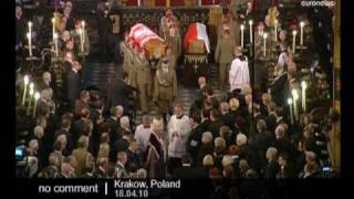 Lech Kaczynski's funeral