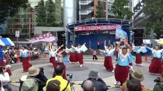 桜華／池袋駅西口公園会場／第17回東京よさこい2016（本祭）