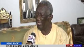 EX PREZ KUFFOUR'S TRIBUTE TO NELSON MANDELA