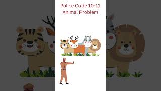 Police code 10-11 animal problem #codes #police #radiocodes