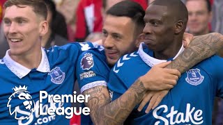Abdoulaye Doucoure slots home Everton's opener against Brentford | Premier League | NBC Sports