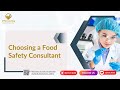 Choosing a Food Safety Consultant