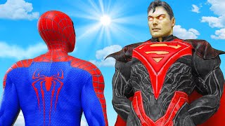 THE AMAZING SPIDER-MAN VS REGIME SUPERMAN | How to beat SUPERMAN ?? (Super Epic Battle)