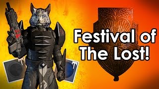 Destiny Rise of Iron: How to Get The Superblack Shader \u0026 Broom Sparrow - Festival of the Lost!