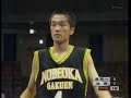 福岡第一vs延岡学園　2009インターハイバスケ決勝