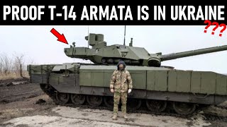 Proof that T-14 Armata is in Ukraine?