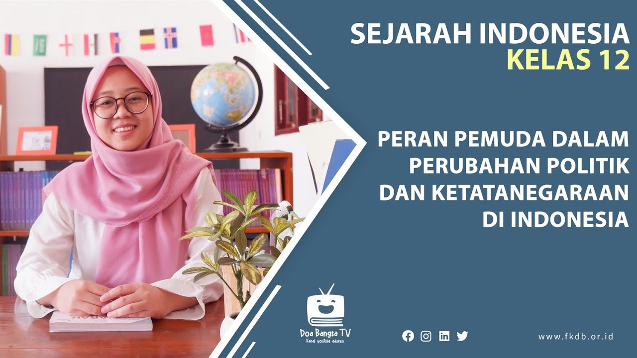 Peran Pemuda Dalam Perubahan Politik Dan Ketatanegaraan Indonesia – Tulisan