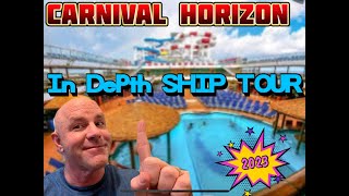 2023 CARNIVAL HORIZON IN DEPTH SHIP TOUR, #CarnivalHorizonShipTour #CompleteShipTour #CousinCookie