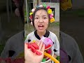 piece of watermelon🍉 and greedy people😬🤣😂 jelly lollipop shortvideo funny youtube cute