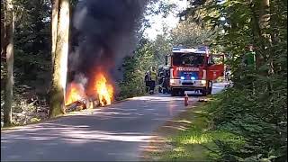 Perger Mühlstein Rallye 2024 Crash Birngruber