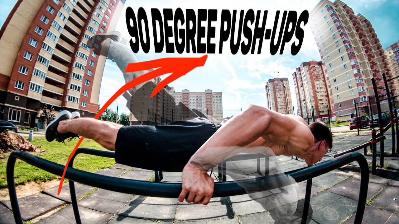 90 DEGREE PUSH-UPS TUTORIAL. TESTS. EXERCISES. TIPS. PART1 - YouTube