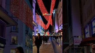 🎄CHRISTMAS ✨️in MADRID 2024 - Nightlife in the Capital City of Spain #christmas #spain #travel #4k