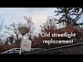 Streetlight Pole and Fixture Replacing.