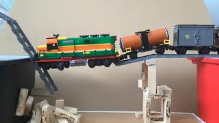 lego train crash compilation #11