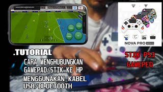 tutorial cara bermain efootball mobile menggunakan stik gamepad stik ps3 #tutorial