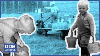 1962: 2 YEAR-OLD farmer! | Tonight | Classic BBC clips | BBC Archive
