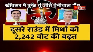 ByElection Results: Khinwsar में कुछ यूं जीते Narayan Beniwal