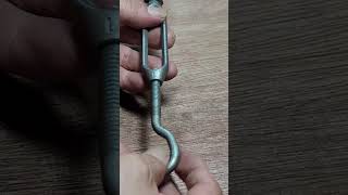 와이어 팽팽하게 쉽게 당기는 방법/Easy way to pull wires tight #생활의꿀팁 #와이어 #도구 #shorts