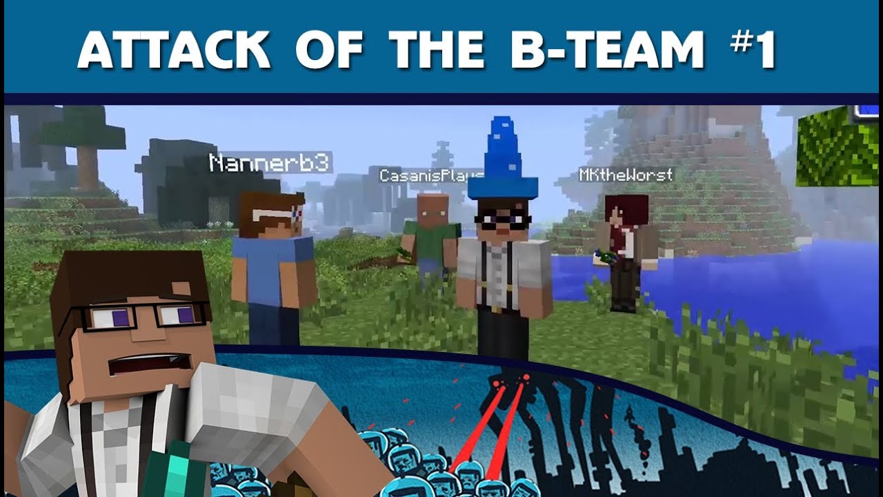 BlockRock Attack Of The B-Team || Welcome To The Server! || Episode 1 ...