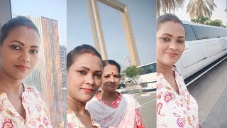 Day 2 Getting Ready ll Breakfast ll Limousine car Ride ll Dubai Frame ll vlog