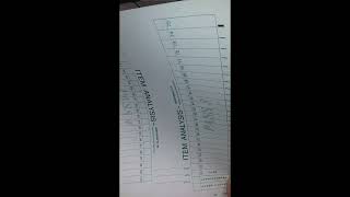Using Scantron to grade multiple choice tests/finals.