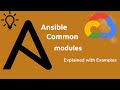 Ansible Modules || Ansible  Ad Hoc Commands || Explained With Examples