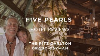 Ritz Carlton Grand Cayman Oceanfront Hotel Review #luxuryhotel #luxury #hotelreview #fivepearls