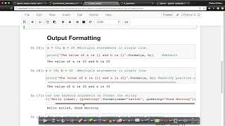 Python | Standard Input and Output