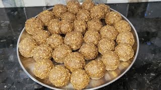 Ragi laddu with jaggery| Nachni laddu|Dry fruit loaded laddu @gayatrinaik9733#youtubevideo