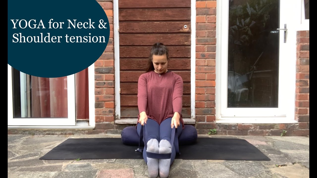 YOGA For Neck & Shoulder Tension - YouTube