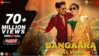 Bangaara full video song|| Bangarraju movie