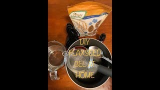 How to DIY Flaxseed Gel for Natural Hair + Benefits & Methods