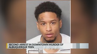 Second arrest made in downtown July murder of Albuquerque teen