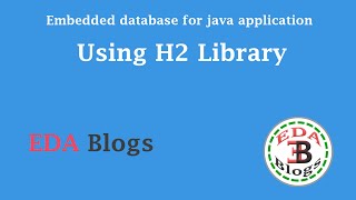 Embedded DataBase for java apps using H2 library NetBeans