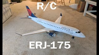 RC ERJ-175 AIRLINER JET MODEL BUILD